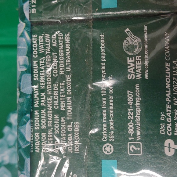 Irish Spring deep action scrub bar deodorant Soap lot 12 Celtic salt exfoliate - Picture 4 of 5